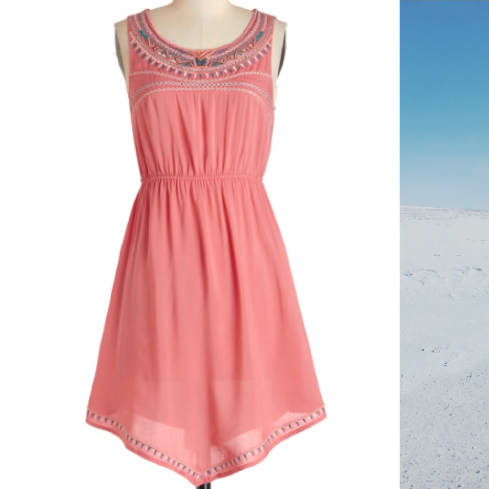 Modcloth Festival of Friends Dress